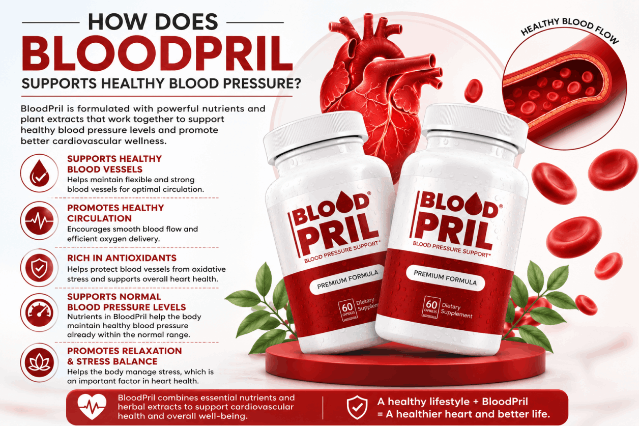 BloodPril supports heart health and wellness